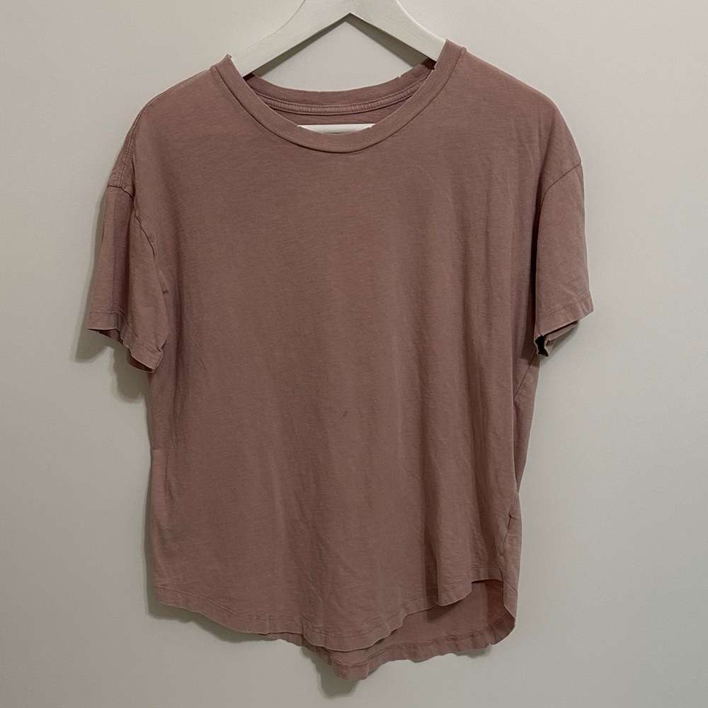 Aerie Mauve Short Sleeve Tee